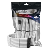 CableMod PRO ModMesh Cable Kit - bela (CM-PCAB-BKIT-NKW-3PW-R)
