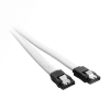 CableMod ModMesh SATA 3 kabel 30cm - bela (CM-CAB-SATA-N30KW-R)