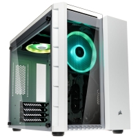 Corsair Crystal 280X RGB Midi-Tower, mATX - belo (CC-9011137-WW)