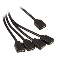 Akasa RGB LED Razdelilni Kabel 50 cm (AK-CBLD04-50BK)