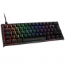 Ducky ONE 2 Mini Gaming, MX-Silent Red,RGB, DE, črna (DKON1861ST-SDEPDAZT1)