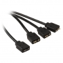 Akasa Addressable RGB razcepni kabel 50 cm (AK-CBLD07-50BK)