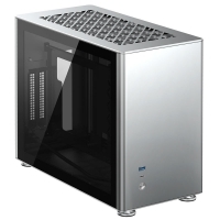 Jonsbo A4 Mini-ITX, Tempered Glass - srebrno A4 SILVER