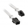 BitFenix Alchemy 6-Pin-PCIe-ext cable, 45 cm - white (BFA-MAC-6PEG45WK-RP)