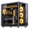 Jonsplus BO400 Case Midi-Tower ATX TG – Black (BO400)