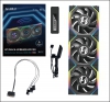Lian Li Uni Fan SL Wireless LCD 120 ARGB 3-Pack 120mm Black (12SLLCD1W3B)