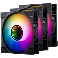 PHANTEKS M25 Gen2 PWM Rev. RGB 3-Pack 120mm (PH-F120M25R_G2_DBK01_3P)
