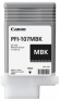 ČRNILO CANON PFI-107MBK MAT ČRNA 130 ML (6704B001AA)