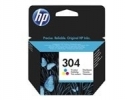 HP 304 Tri-color Ink Cartridge za 100 strani N9K05AE