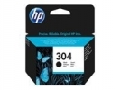HP 304 Black Ink Cartridge za 120 strani N9K06AE