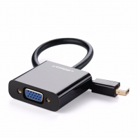 Ugreen Mini Display Port na VGA Converter črn 15cm 10459