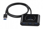 Ugreen USB 3.0 4 Ports Hub črn 1m UGRTI-20291