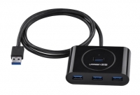 Ugreen USB 3.0 4 Ports Hub črn 1m UGRTI-20291