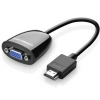 Ugreen HDMI na VGA adapter črn 40253 - NA ZALOGI