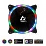 Chieftec RGB RAINBOW ventilator 120mm (AF-12RGB)