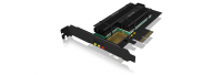 Icybox PCIe razširitvena kartica za 2x M.2 s hladilnikom IB-PCI215M2-HSL