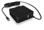 Icybox IB-PS101-PD USB-C Power Delivery hitri polnilnik (90W)