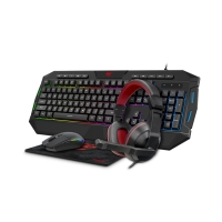 HAVIT Gamenote komplet 4v1 (tipkovnica+miška+podloga+slušalke) HV-KB501CM