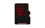 Kingston 64gb microSDHC/SDXC UHS-I U3 +adapter SDCA3/64GBSP