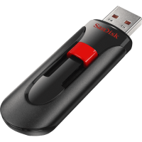 Sandisk Cruzer Glide 128GB USB 2.0 črno-rdeč (SDCZ60-128G-B35)