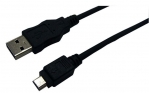 Kabel USB A => B Mini 5pin 1.8m LogiLink (CU0014)