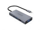 ORICO MC-U501P USB-C/5in1/USB 3.0/HDMI/VGA/avdio/PD 60W MC-U501P-GY-BP