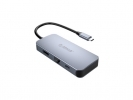 ORICO MC-U602P USB-C, 6in1, 3xUSB 3.0, HDMI, RJ45, PD100W MC-U602P-GY-BP