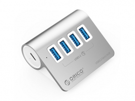 ORICO M3U4-05 USB-C hub 4x USB-A 3.2 Gen1 (M3U4-05-SV-BP)