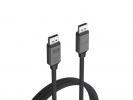 Kabel LINQ DisplayPort 1.4, M/M, 8K 60Hz, 4K 144Hz, HDR, 2m, pleten, LQ48025