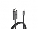 Kabel LINQ USB-C v HDMI 2.1, M/M, 8K 60Hz, 4K 120Hz, HDR, 2m, pleten, LQ48026