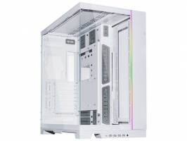 Lian Li O11 Dynamic EVO XL ATX Big-Tower kaljeno steklo belo (O11DEXL-W)