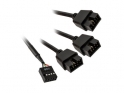 Notranji pretvornik USB, 1x USB 2.0 v 3x USB 2.0, Lian Li PW-U2HB