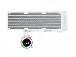 Lian Li HydroShift II LCD‑C 360 Fanless AIO bel (GHS2LCD36W)