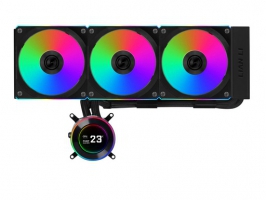 Lian Li HydroShift II LCD‑C 360CL AIO črn (GHS2LCD36RB)