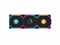 Lian Li UNI FAN SL Wireless LCD 120 ARGB 3‑Pack črn (12SLLCD1W3B)