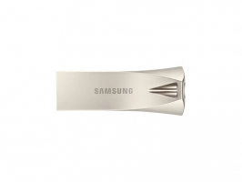 USB ključek Samsung BAR Plus, 128GB, USB 3.1 400 MB/s, srebrn MUF-128BE3/APC