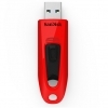 USB ključek 32GB Sandisk Ultra USB 3.0, rdeč SDCZ48-032G-U46R