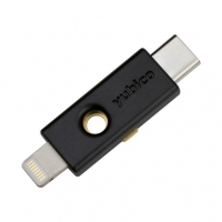 Varnostni ključ Yubico YubiKey 5Ci, USB-C in Lightning, črn 291