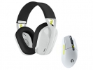 Logitech G G305 in G435, brezžični, črn, bel, zelen (981-001162)