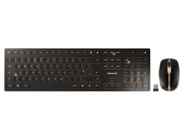 Cherry DW 9100 SLIM, Bluetooth, črna, USB, UK SLO g. JD-9100GB-2