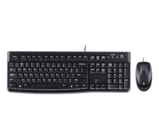 Tipkovnica in miška Logitech Desktop MK120, USB, US 920-002563