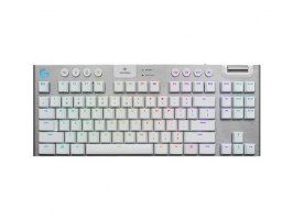 Logitech G915 TKL LIGHTSPEED Wireless RGB, GL, bela, SLO g. 920-009664
