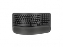 Tipkovnica Logitech Wave Keys Wireless, grafitna, SLO g. 920-012304