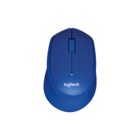 Miška Logitech M330 Silent Plus, modra 910-004910