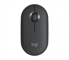 Miška Logitech Pebble M350 Wireless, grafitna 910-005718