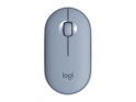 LOGITECH PEBBLE M350 brezžična Bluetooth modro siva 910-005719