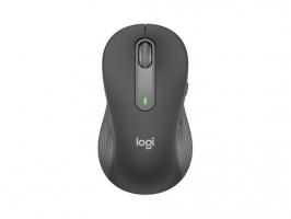 Miška Logitech Signature M650, velikost L Bluetooth, LEFT grafitna 910-006239