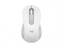 Miška Logitech Signature M650, velikost L, Bluetooth, LEFT,  bela 910-006240