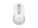 Miška Logitech Signature M650, velikost L, Bluetooth, LEFT,  bela 910-006240