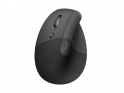 Miška Logitech Lift LEFT Vertical Ergonomic, grafitna 910-006474